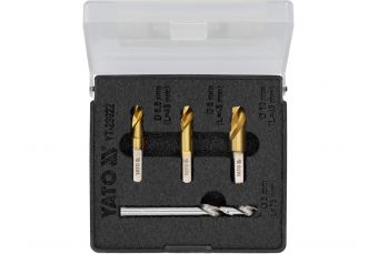 Spot weld drill set 4pcs (YT-28922)