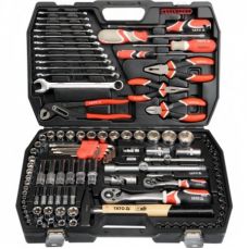 XXL набор головок, плоскогубцев, ключей и других инструментов 122 предмета "Yato" (YT-3890)