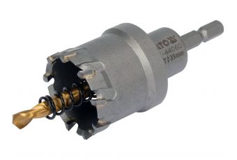 Пила для отверстий / сверло по металлу TCT | 35 мм (YT-44060)