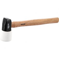 Молоток с резиновой металлической головкой | Ø 65 мм / 1300 г (YT-46060)