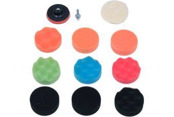 Набор для полировки 80мм, М10, 12шт (YT-47930)