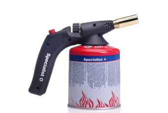 Газовая горелка Специалист+ 1800°C с газом пропан/бутан 450г (68003KIT)