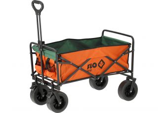 Складная садовая тележка | широкие шины | 100 кг (90181)