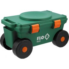 Садовая тележка с сиденьем и местом для хранения на 360° (90230)