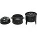 Rounded smoker 51 x 42 x 80cm (99920)