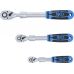 Reversible Ratchet Set | extendable | 6.3 mm (1/4") - 10 mm (3/8") - 12.5 mm (1/2") | 3 pcs. (25123)