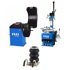 Комплект монтажных и балансировочных станков + Пневматический домкрат 3 т (PL11501201T08103B)