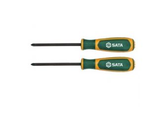 Screwdriver set with attachments 2 pcs., (flat/PH) (ST09140G)