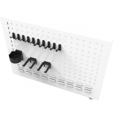 Комплект кронштейнов 10шт. перфорированная инструментальная стенка (ST95113GKIT)