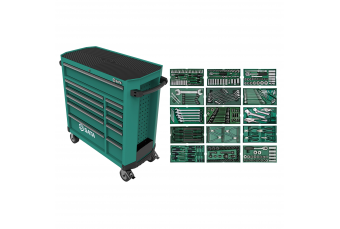 Шкаф для инструментов 11 ящиков PRO с инструментами 300шт. (ST95114G1)