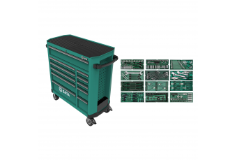 Tool cabinet 11-drawer PRO with tools, 246 pcs. (ST95114G2)