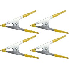 Metāla skavu komplekts | 100 mm | 4 gab. (38493)