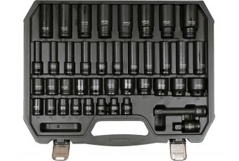 Impact socket set 1/2" 40pcs (YT-10555)