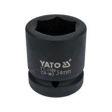 Ударная шестигранная головка | 25 мм (1") | 34 мм (YT-1189)
