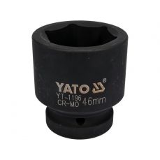 Ударная шестигранная головка | 25 мм (1") | 46 мм (YT-1196)