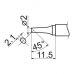 Наконечник для точечной пайки T12-BC2 (YT-82496)