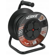 Удлинитель с барабаном | 4 герметичных розетки | 3x1.5mm2 | 20 м (V70012)