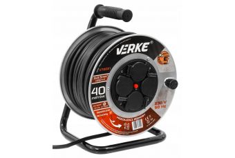 Удлинитель с барабаном | 4 герметичных розетки | 3x2.5мм2 | 40 м (V70021)