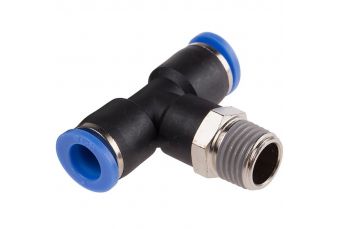 Быстроразъемный клапан Т-образного типа с наружной резьбой - 3/8" (выход) - 12 x 12 мм (8043812)
