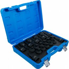 Набор головок для ударных бит | Привод 20 мм (3/4 дюйма) | внутренний шестигранник, T-Star (для Torx) | 22 шт. (6185)