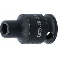 Ударная головка, шестигранник | Привод 6,3 мм (1/4 дюйма) | 4,5 мм (7295)