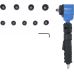 Пневматический ударный гайковерт | с наклонной головкой и комплектом ударных головок | 12,5 мм (1/2 дюйма) | 650 Нм | 10 шт. (74348)