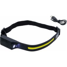 COB светодиодный налобный фонарь | с датчиком движения (85355)