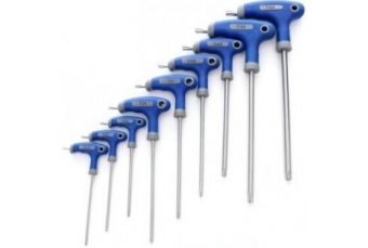 Набор из 9 Т-образных ключей (torx) T-10-T-50 (KRKTW01)