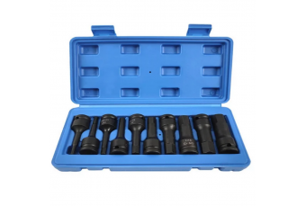 Набор ударных головок с насадками 1/2'' (HEX) 10шт. (MHR10134)