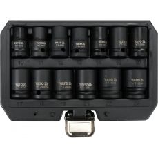 Комплект ударных головок, шестигранники | 12,5 мм (1/2 дюйма) | 10 - 24 мм | 13 шт. (ИТ-10251)