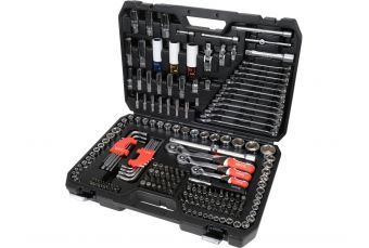 Инструментарий | 6,3 мм (1/4 дюйма) / 10 мм (3/8 дюйма) / 12,5 мм (1/2 дюйма) | 198 шт. (ИТ-38850)