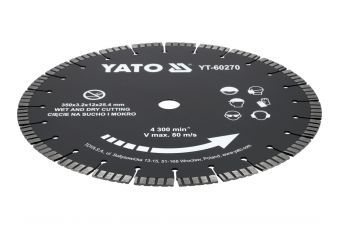 Алмазный диск | 350мм (YT-60270)