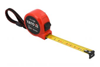 Measuring tape 3m x 16mm (YT-71080)