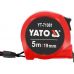Measuring tape 5m x 19mm (YT-71081)