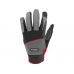 Synt. leather gloves anti-slip silicone dots s. 11 (YT-746681)