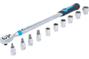 Набор динамометрического ключа | 12,5 мм (1/2 дюйма) | 40–200 Нм | 11 шт. (2865)