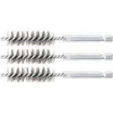 Стальная щетка | 14 мм | Привод 6,3 мм (1/4 дюйма) | 3 шт. (3078-14-С)