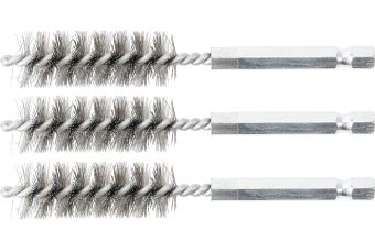 Tērauda birste | 15 mm | 6,3 mm (1/4") piedziņa | 3 gab. (3078-15-S)