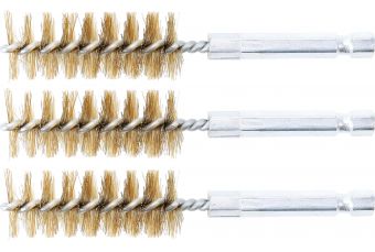 Латунная щетка | 18 мм | Привод 6,3 мм (1/4 дюйма) | 3 шт. (3078-18-М)