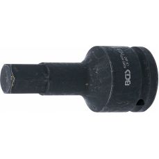 Гнездо для ударных бит | длина 100 мм | Привод 20 мм (3/4 дюйма) | внутренний шестигранник 19 мм (6185-H19)