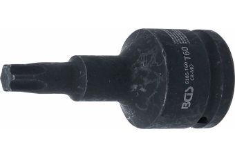 Гнездо для ударных бит | длина 100 мм | Привод 20 мм (3/4 дюйма) | T-Star (для Torx) T60 (6185-T60)
