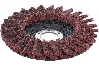 Лепестковый диск | нетканый материал | Ø 125 мм | Р 120 (74474)