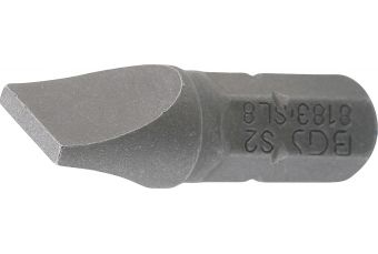Плоский наконечник | 6,3 мм (1/4")| Паз SL 8 мм (8183)
