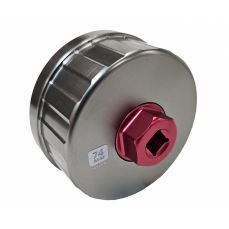 Eļļas filtra atslēga | alumīnijs | 74 mm P14 | Mercedes, VW, Porsche (FW14C)