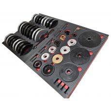 Набор инструментов для ступичных подшипников | GEN2 | ступицы ступичных подшипников 62/66/72/78/82/85 мм (SK1354-100)