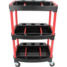 Тележка для мастерской, 3-уровневая сборная с хранилищем деталей (WT3P)