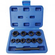 Набор головок для извлечения болтов и гаек, инструмент для удаления поврежденных ржавых болтов | 11 шт. (SK201615)