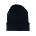 KNITTED WINTER HAT BLACK (74230V)
