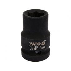 Шестигранная ударная торцевая головка | 12,5 мм (1/2") | 13 мм (YT-1003)