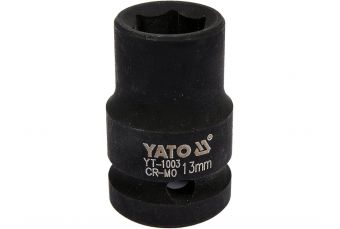 Hexagonal impact socket 1/2''  13 mm (YT-1003)